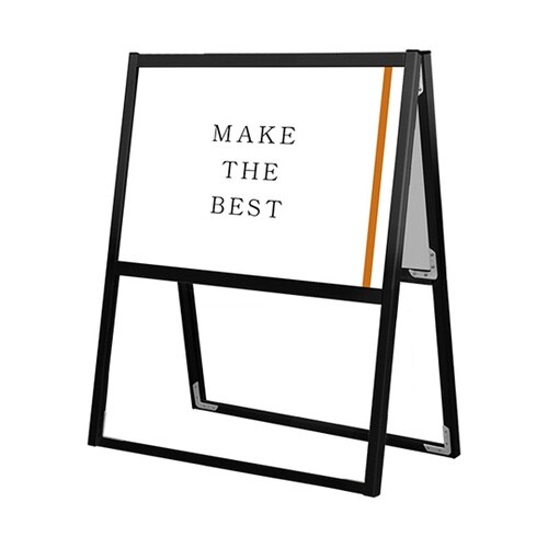 ブラックフラットオープンスタンド看板 B