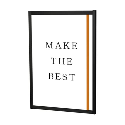 ブラックフラットオープンパネル A1 B