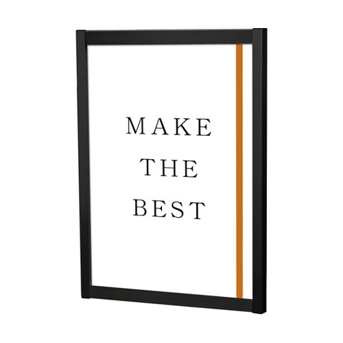 ブラックフラットオープンパネル A2 B