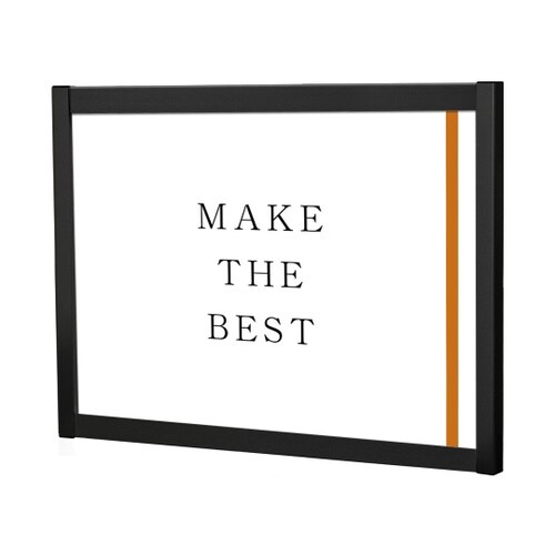 ブラックフラットオープンパネル A2 横