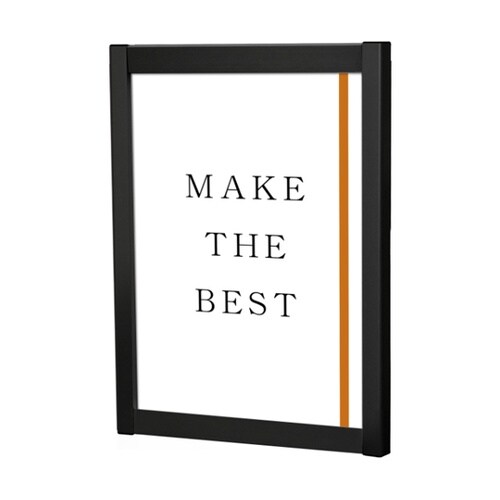 ブラックフラットオープンパネル A3 B