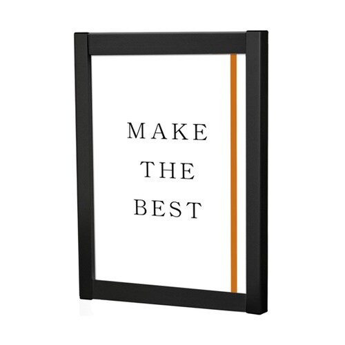 ブラックフラットオープンパネル B4 B