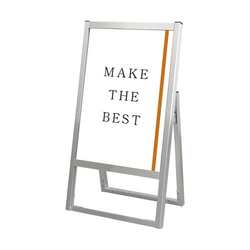 フラットオープンスタンド看板 A2 片面