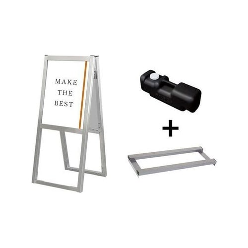 フラットオープンスタンド看板 A3 両面