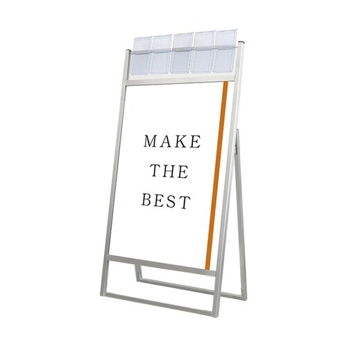 フラットオープンスタンド看板 パンフレッ