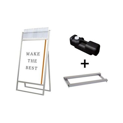 フラットオープンスタンド看板 パンフレッ