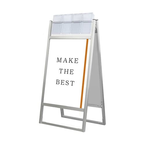 フラットオープンスタンド看板 パンフレッ