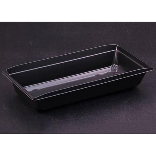 饗庵3 中皿1 黒 1ケース(50個×1