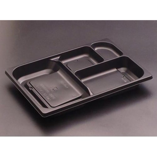 饗膳 10 中皿1 黒 1ケース(50個