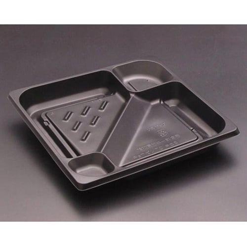 饗膳 70 中皿5 黒 1ケース(50個