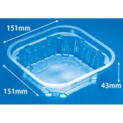 透明カップ バイオ 150角 500BS