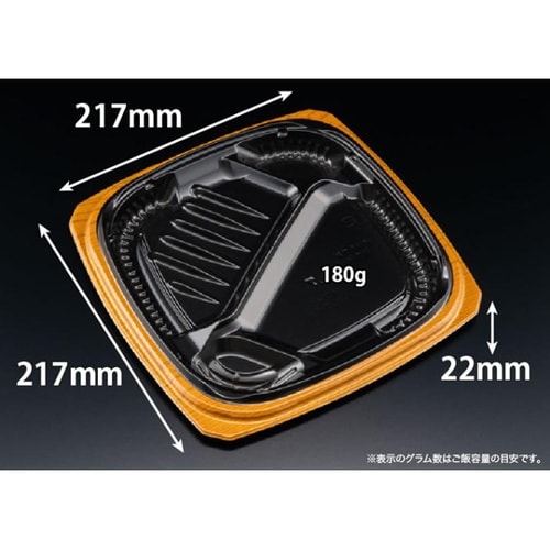 弁当容器 バイオ マウント 22−22−