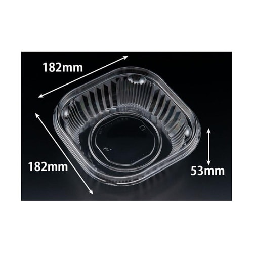 冷麺容器 バイオ バッチリ 18−53B