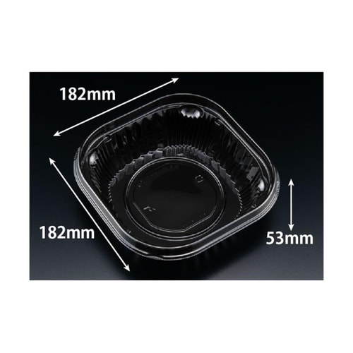 冷麺容器 バイオ バッチリ 18−53B