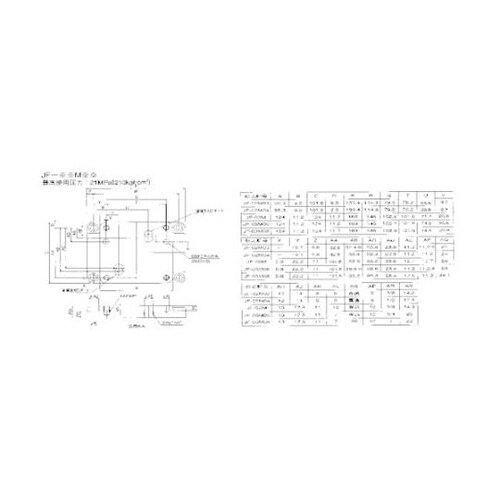 JF02M04 サブプレート