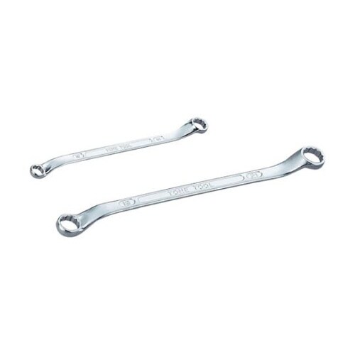 両口ロングメカニックめがねレンチ(45°