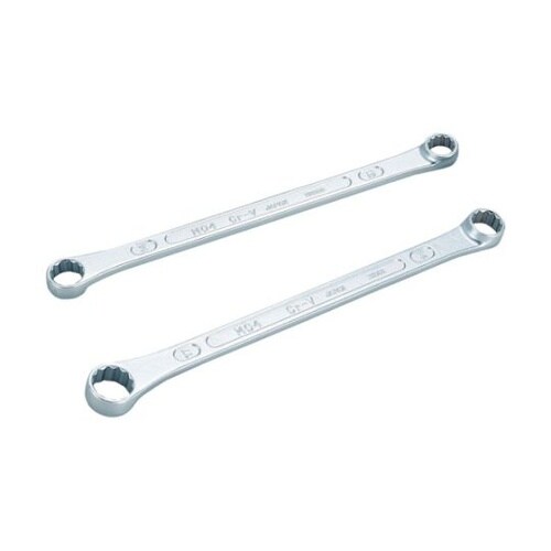 両口ロングめがねレンチ(ストレート) 対