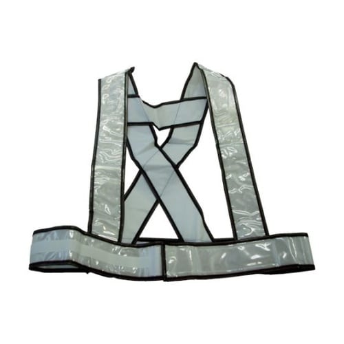 KA630 安全ベスト タスキ型銀