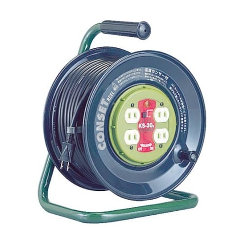 KS30 コンセント盤固定型コードリール