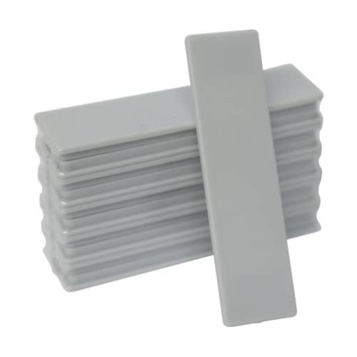 S251GL マグネット式片面名札 灰