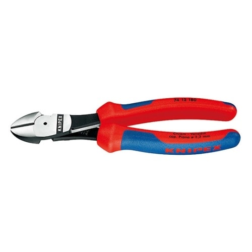 7412−180 バネ付強力型斜ニッパー