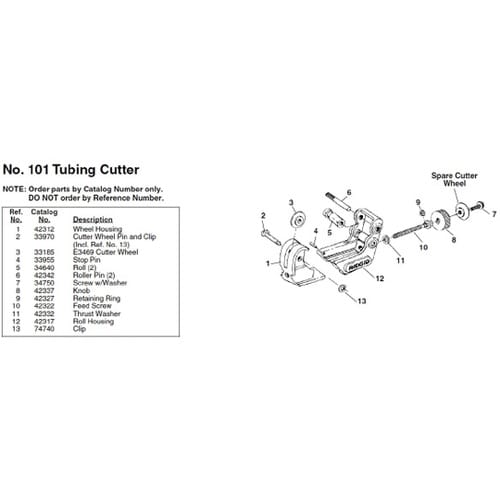 42342 ロ−ル ピン F/101