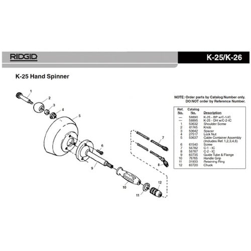 50642 スペ−サ− F/K−25