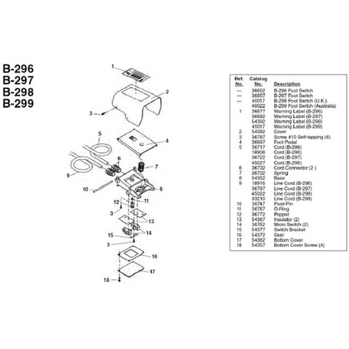 54352 スイッチ ベ−スF/1215