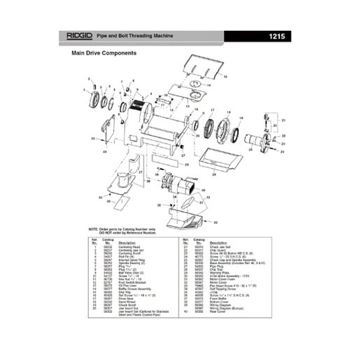 58352 モーター F/1215