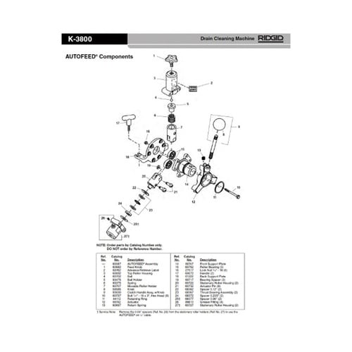 60692トップロ−ラ−ハウジング