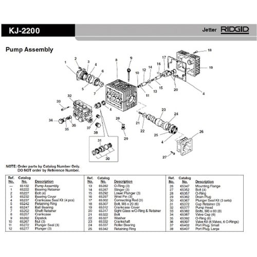 65132 ポンプ アッセンブリー