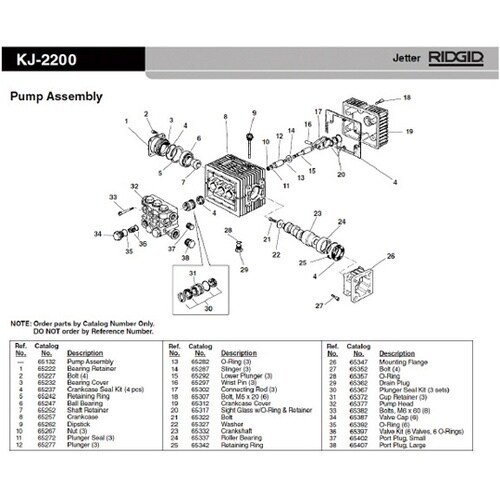 65332クランクシャフトKJ−2200