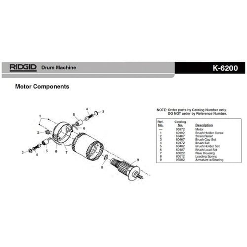 69467 ブラシ リ−ド F/1210