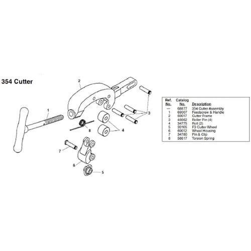 69007 フィ−ド スクリュ−ハンドル