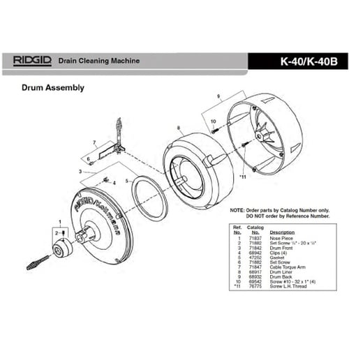 71837 ノ−ズピ−ス F/K−40