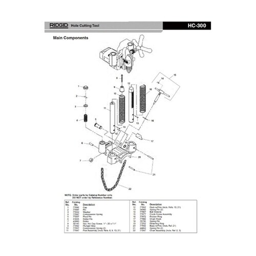 77077 クランクスクリュアッセンブリ
