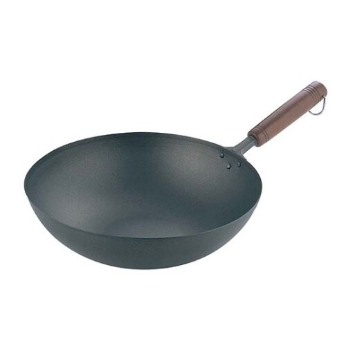 2295400 木柄 いため鍋 28cm