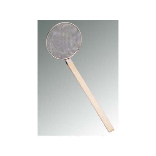 TS 18−8 木柄 厚網そば揚 18c