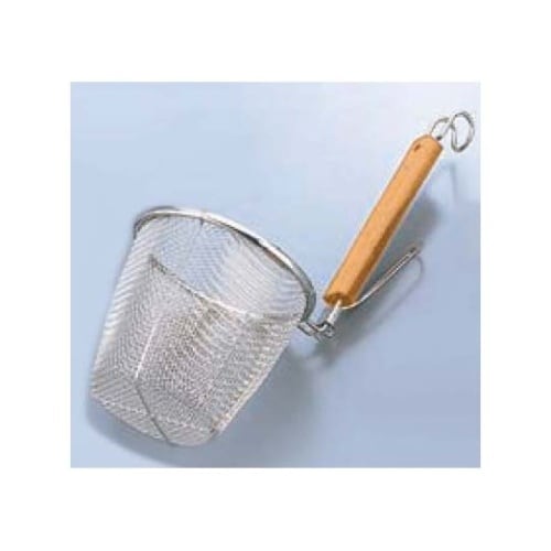 TS 18−8 平木柄 うどんてぼ 平底