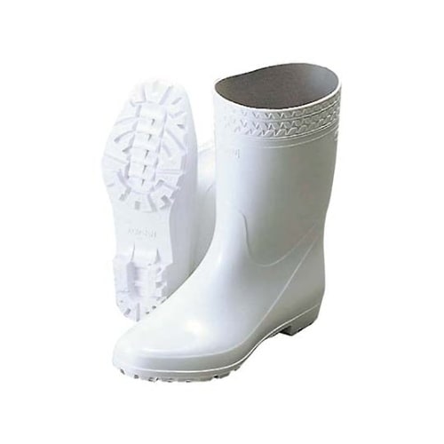 弘進 長靴 ゾナGL 白 22.5cm