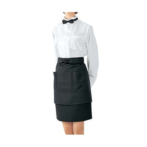 エプロン CT2523−9 ブラック フ