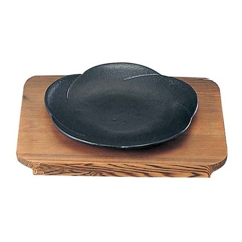 5072800 ステーキ皿 焼杉 梅