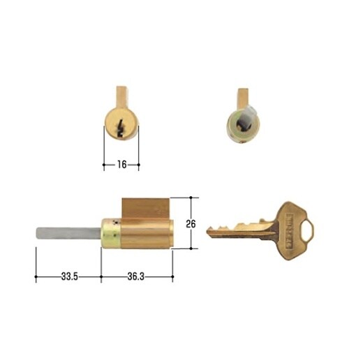 WCY−63 WEST取替用シリンダー
