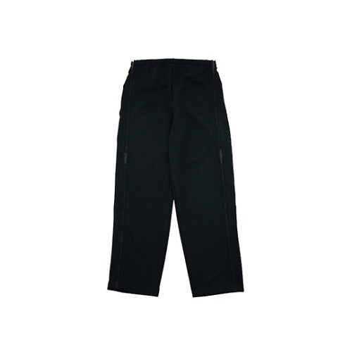 婦人脇全開ジャージパンツ ブラック L