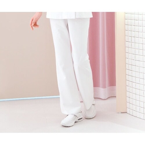 2916 ブーツカットパンツ ホワイトS