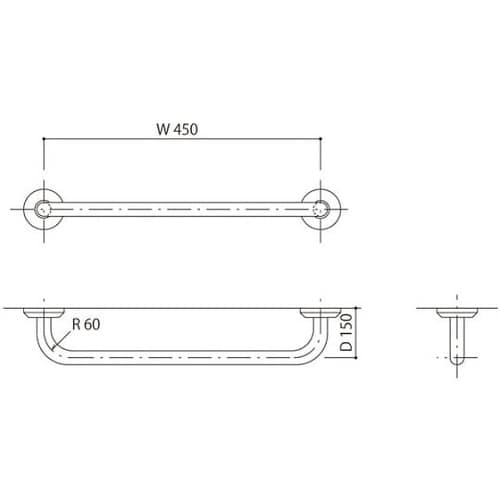 SK−3270R−45150 握りバー