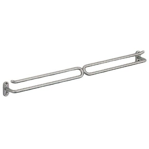 NH−5 U形二段掛棒300ミリシルバー