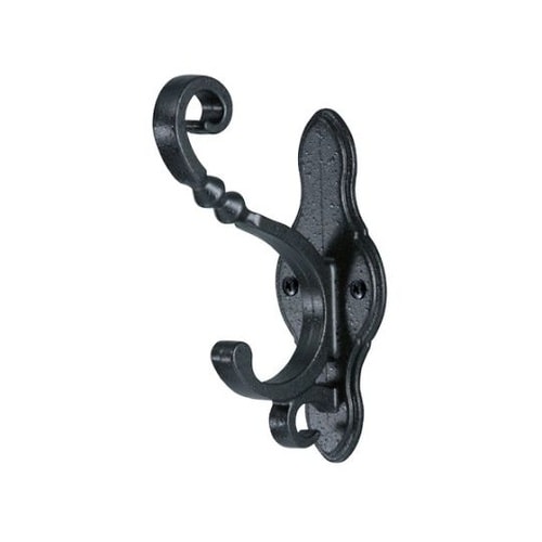 CZ8 ビネット帽子掛黒梨地