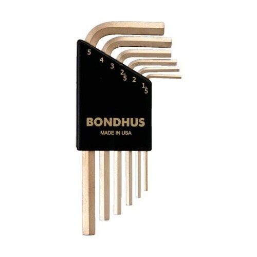 六角L−レンチ ショート ゴールド セッ