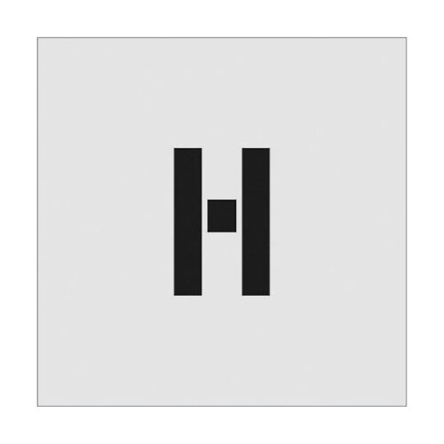 ASTH10065 ステンシル H